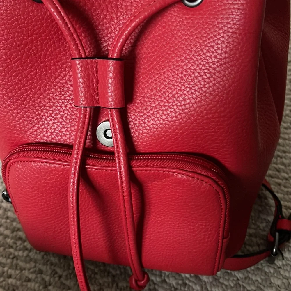 Guess red backpack - Picture 5 of 9